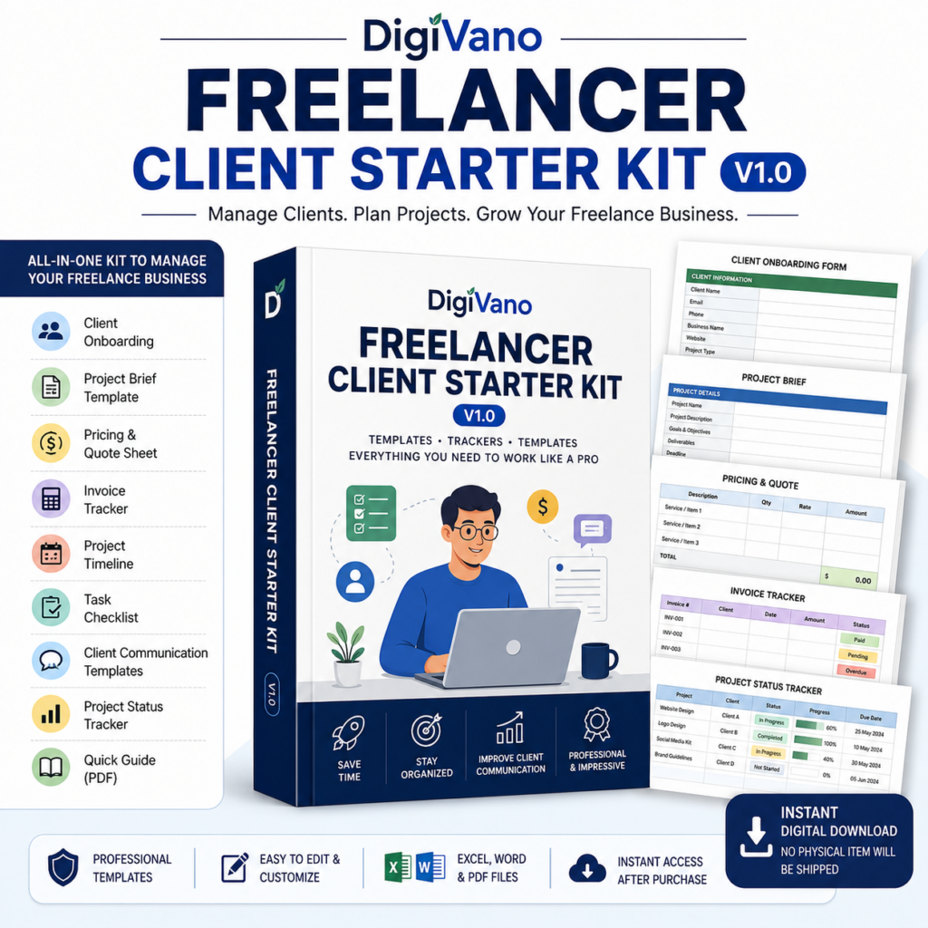 DigiVano Freelancer Client Starter Kit V1.0
