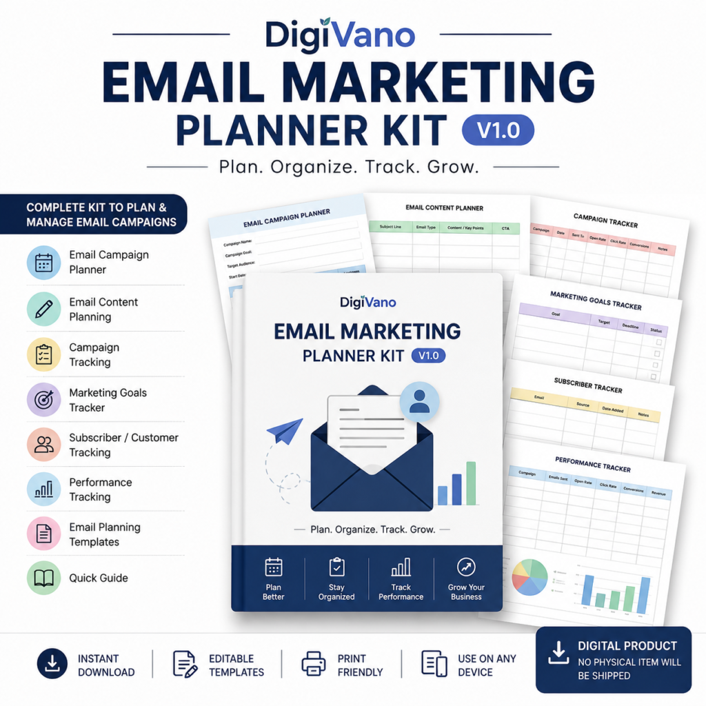DigiVano Email Marketing Planner Kit V1.0
